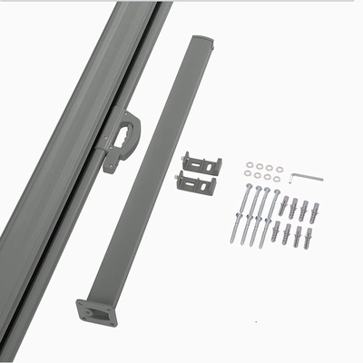 Faltende Sonnenblende-Aluminiumgarten-Seiten-Markisen-einziehbare Seitenmarkise